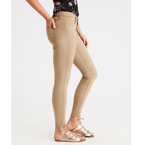 American Eagle Outfitters Denim - Sateen X Super Stretch Vintage Khaki Jegging Jeans